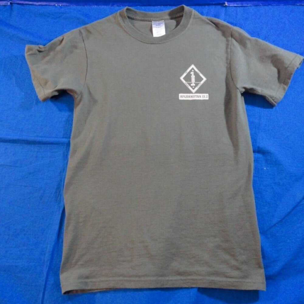 SM DISC 1st COMBAT ENGINEER BATTALION MOBILITY ASSAULT COMPANY OEF SHIRT RC 738